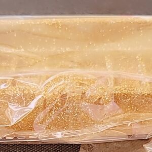 Glittery Gold MK  Bar / Soap Dish